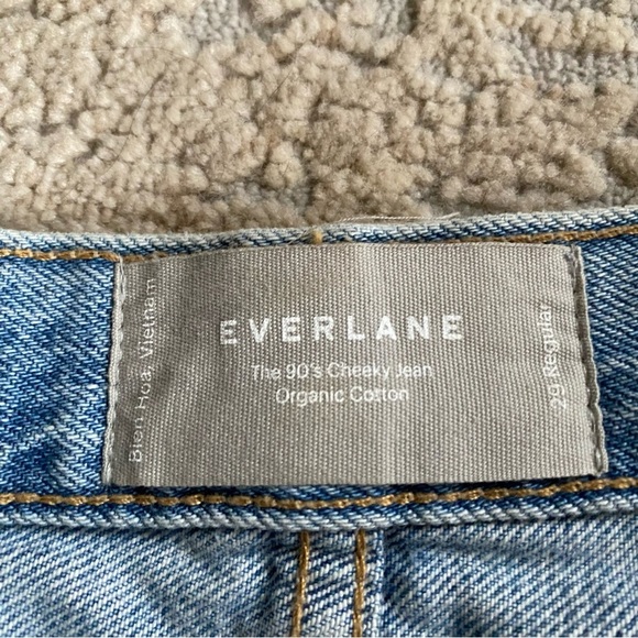Everlane The 90s Cheeky Jean Organic Cotton Straight Leg Mom Jeans Button Fly:29 - Picture 6 of 13